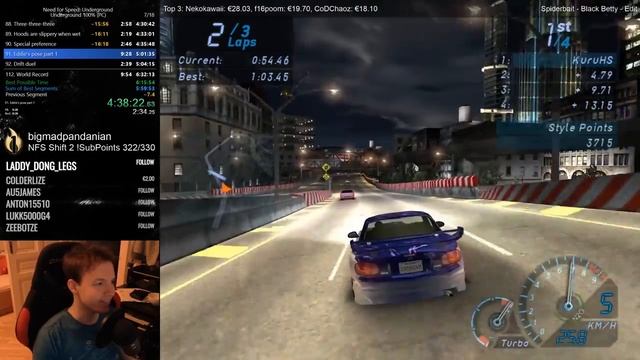 Funny And Lucky Moments - NFS Underground - Ep. 4.5 смотреть онлайн