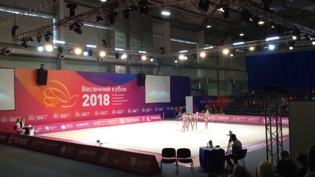 Весенний кубок 2018,Мелодия обручи смотреть онлайн