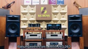 Test loa JBL 4429 kết hợp Amply Mcintosh MA6800 mời các bác đeo tai nghe cùng thưởng thức