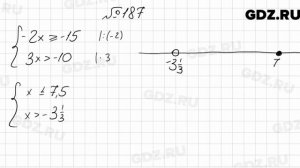 № 187 - Алгебра 9 класс Мерзляк