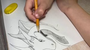 Как нарисовать дракона? Синий дракон