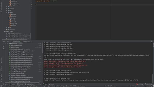 Error Out of memory: Java heap space. Configure Gradle memory settings using #-Xmx' JVM option