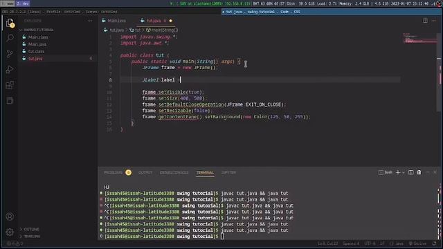 Java Tutorial | How to Use Swing in Java смотреть онлайн