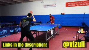 Forehand Loop Drill progress video | Tibhar Unlimited - Dignics 80 | 2/24/2021