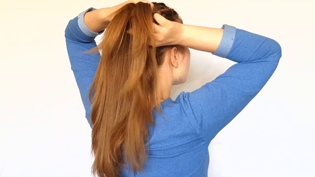 НЕОБЫЧНЫЙ ПУЧЁК. ПРИЧЁСКА НА КАЖДЫЙ ДЕНЬ. смотреть онлайн