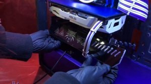 Как установить держатель видеокарты DEVMOD