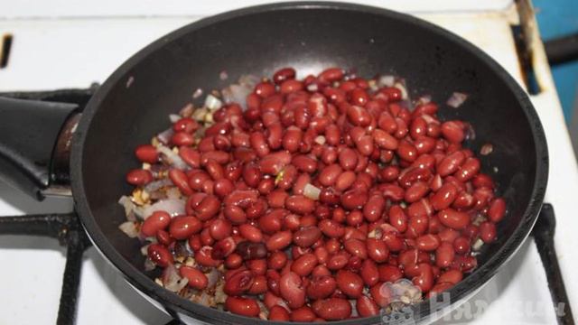 Лобио из красной  фасоли по-грузински
