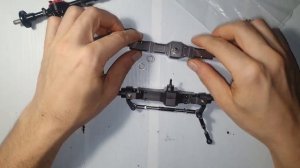 Металлические мосты для WPL. 1/16 масштаб. мосты для газ 66