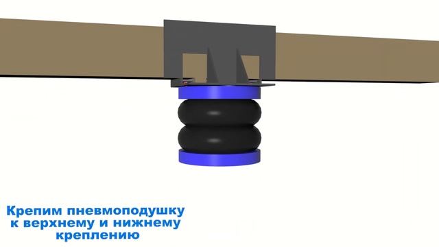 Как установить ПНЕВМОПОДВЕСКУ на MERCEDES SPRINTER 5 серии?