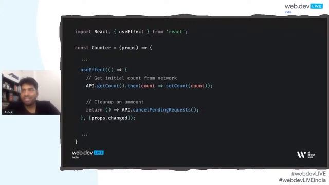 Cleaner React Apps by Ashok Vishwakarma | Front-end & AMP | #WebDevLiveIndia