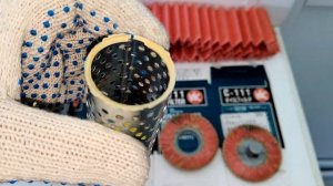 Распил масляного фильтра VIC C-111 (аналог MANN W712/83)