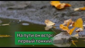 Колибри - Желтый лист осенний - Караоке