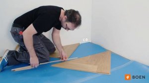 Укладка паркета ёлочкой - BOEN  Herringbone