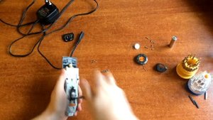 How to open Panasonic ER217 замена аккумулятора панасоник