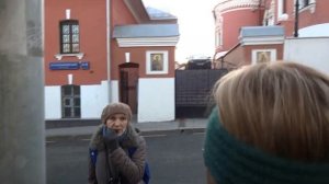 Яузкий бульвар и храм Петра и Павла.