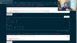 Nonsingular Matrices: Part 4/4 "Sage"