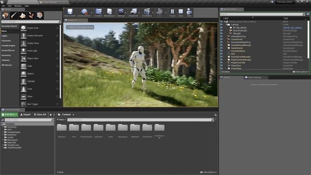 34 Обзор созданного в Houdini ландшафта в Unreal Engine смотреть онлайн