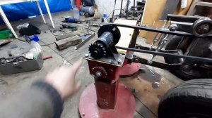 Роторная косилка КР1.1 (рабочие обороты)