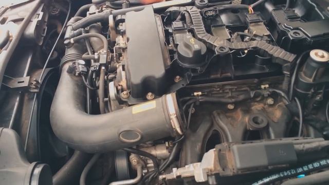 Как снять и установить 4 в 1 Mercedes-Benz C 200 W204 CGI BlueEFFICIENCY 2010г. 271.860 EVO смотреть онлайн