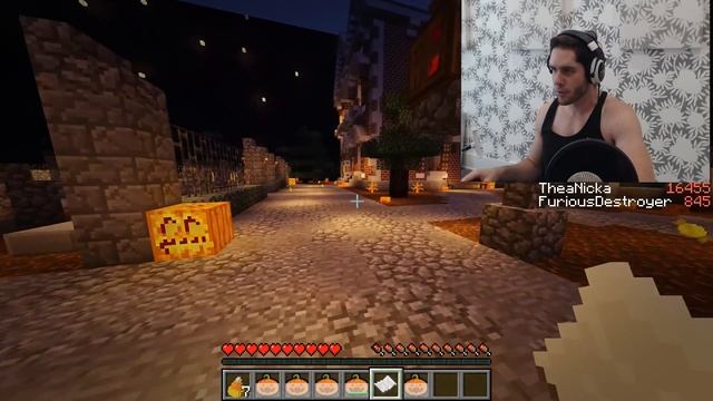 Minecraft: HALLOWEEN SIMULATOR VS THEA! (CANDY, JUMPSCARES, & MORE!) Modded Mini-Game смотреть онлайн