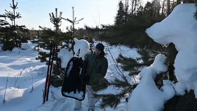 "Как мы летнюю палатку к зиме приспособили"