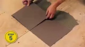 Укладка плитки на фанеру