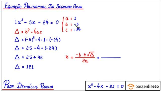 EQUAÇÃO DO SEGUNDO GRAU смотреть онлайн