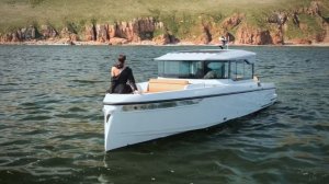 НЕОБЫКНОВЕННЫЙ ФИНСКИЙ КАТЕР | SAXDOR 320 GTC в России | Салон катеров и яхт «Водник»