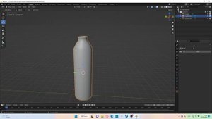Как сделать бутылку в Blender