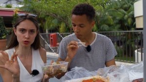 Maria & Liam try Singaporean food – On the go with EF #104