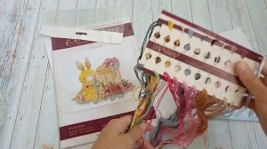 Покупки из магазина "Мир вышивки" и "7 петель"