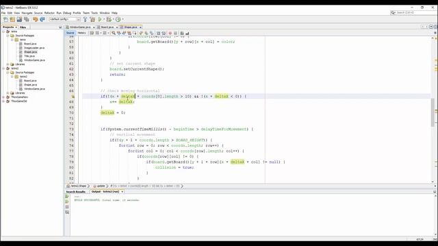 Tetris Game On Java Tutorial - Part 6