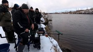 Нормунд Грабовскис. Рыбалка в Северодвинске 3 декабря 2017г