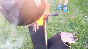Походная печь Ракета. Рыбак , охотник , турист будь в теме!