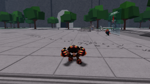 Играю в Roblox в самые сильные поля битв за гаро