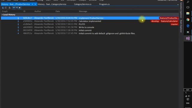 Системы контроля версий #8 Разрешение конфликтов при слиянии в Visual Studio 2015