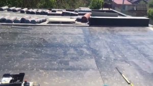 Устройство плоской кровли
