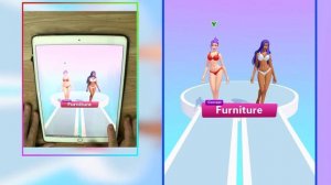 Satisfying Mobile Game Play 5555 Tiktok Levels Gameplay Twerk Race 3D, Squeezy Girl 118P163MN