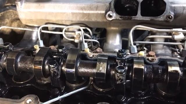 Регулировка клапанов 1HZ Land Cruiser 105, 80, 70