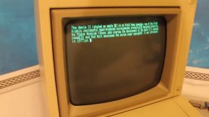 Apple II on the internet reading reddit