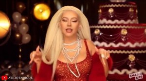 CHRISTINA AGUILERA - Happy BIRTHDAY to YOU -  CANDYMAN Style - American Greetings - SmashUp