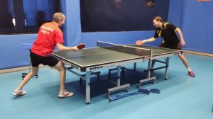 Срезка справа в настольном теннисе. Оружие мастеров