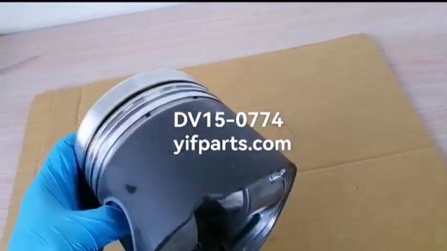 65.02501-0774 DV15TIS Doosan D2848 DV15 Engine Parts Piston 128mm