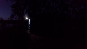 Походная баня на берегу озера своими руками.