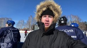 Влог. Ходил на Игру. Хоккей в Деревне. Брат Хоккеист
