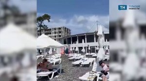 Тульские туристы показали пустые сочинские пляжи