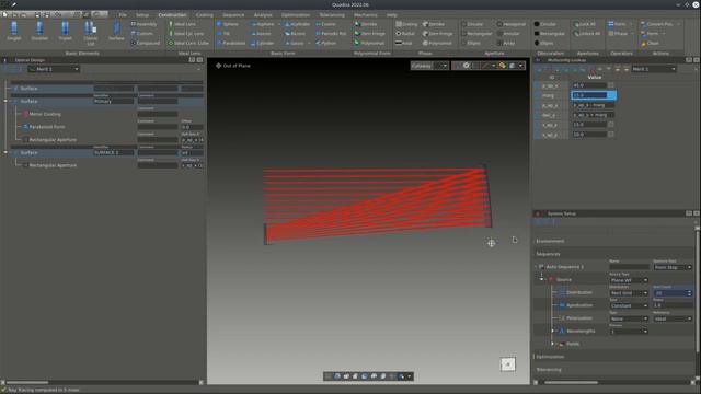 Design of a parametric off-axis mirror telescope in only 13:37 min with Quadoa Optical CAD смотреть онлайн