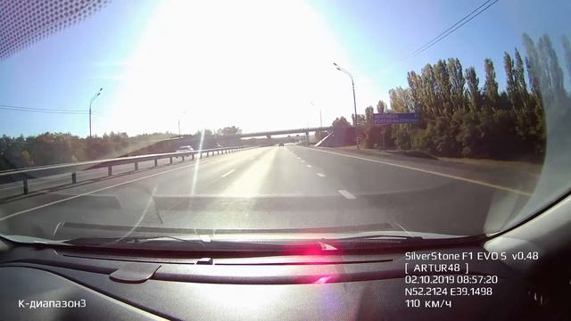 SilverStone F1 HYBRID EVO S vs датчики траффика Трасса М4 ДОН смотреть онлайн