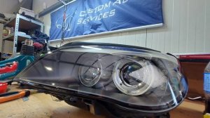 bmw 7 series f01 headlights repair and replaces lens