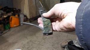 Нож "Выкидной " ручной работы